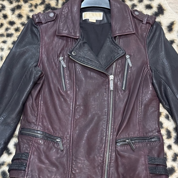 Michael Kors leather jacket - Picture 5 of 8